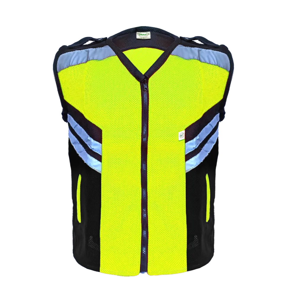 Rompi Jaring IMJ Double Mesh Hijau-stabilo-Hitam