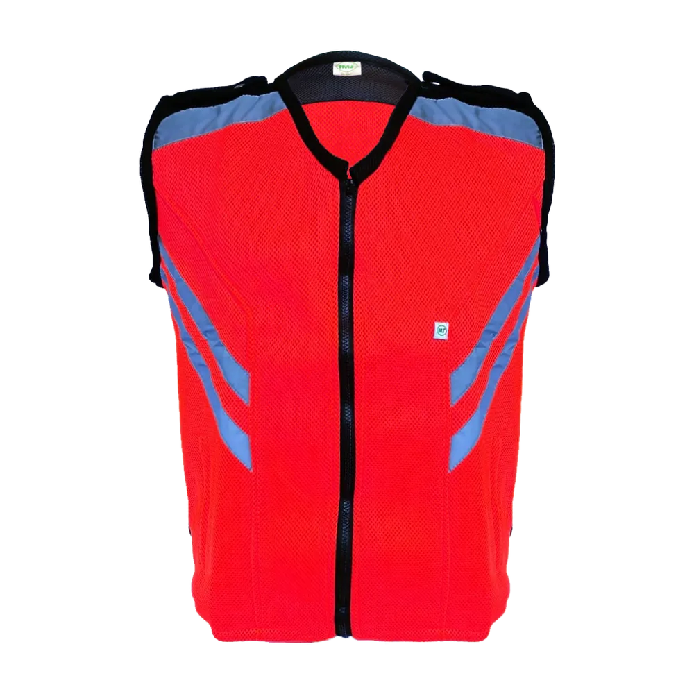 Rompi Jaring IMJ Double Mesh Merah